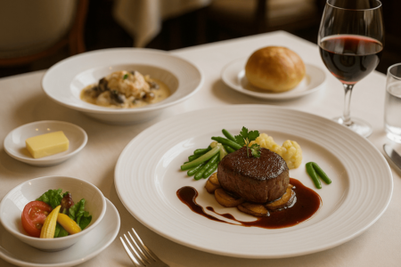 ビジネスディナーで迷ったら。“どなたでも食べやすい”フレンチコースの選び方
