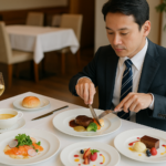取引先との会食に使う前に読みたい、フレンチフルコースの基本イメージ