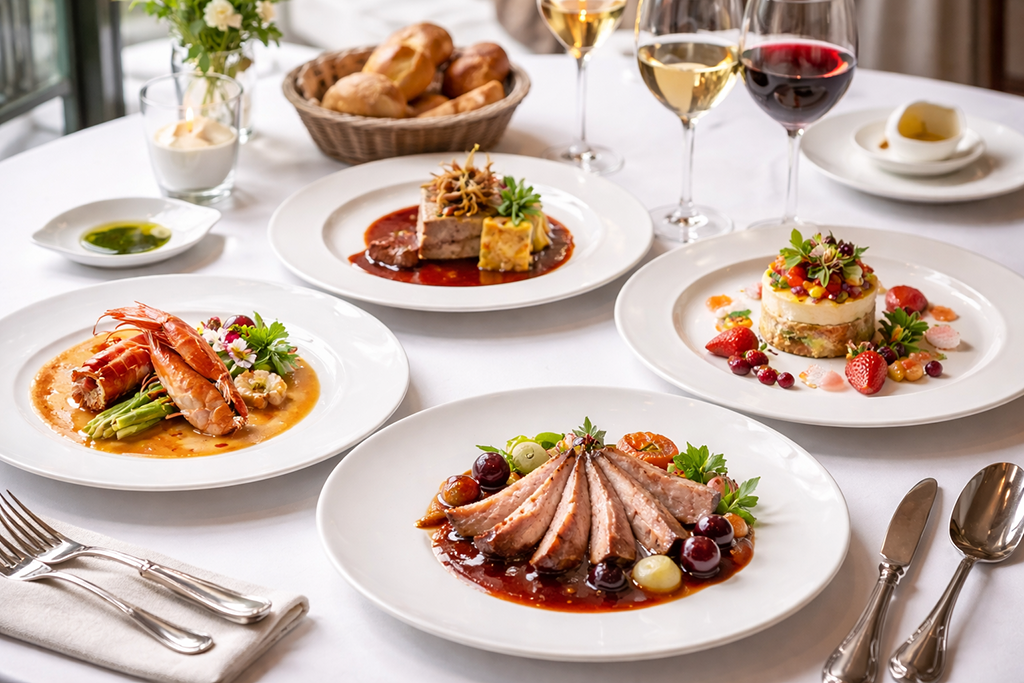 会食でもプライベートでも“きちんと感”が伝わる。フレンチレストランの「定番コース」の選び方