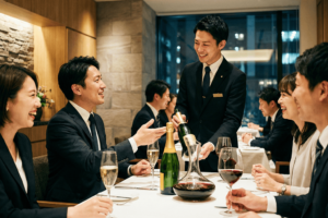 辛口シャンパーニュ派も、重め赤派も安心。好みを伝えるだけで“会食が決まる”ワイン選び