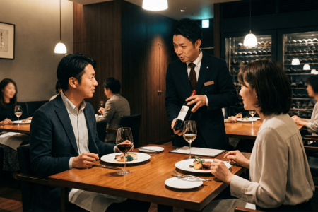 好みをひと言でOK。会食もデートも外さない「フレンチ×ワイン」選び