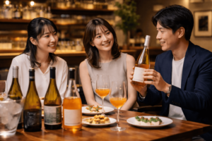 会食ディナーで「ちょっと個性的なワイン」を頼みたい人へ——自然派・オレンジワイン相談をスマートに通すコツ
